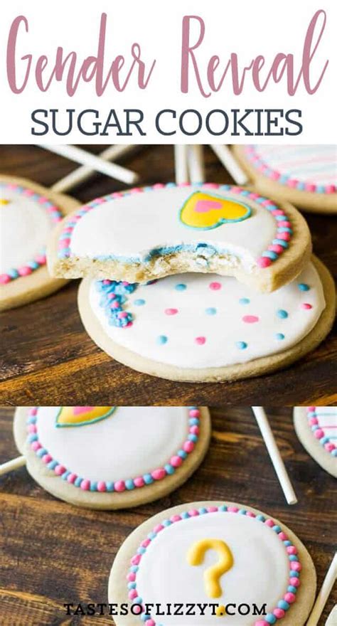 Gender Reveal Cookies Recipe and Tutorial {Easy Sugar Cookie Recipe}