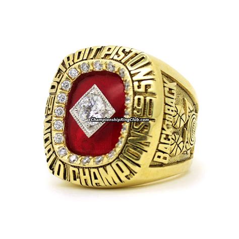 1990 Detroit Pistons NBA World Championship Ring.Best gift from www.championshipringclub.com for ...