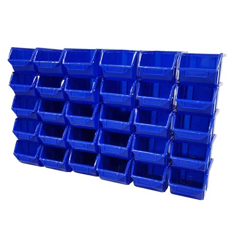 Pack of 30 x Stackable Parts Storage Bins (112) — Filstorage