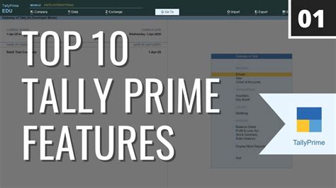 Everything about Tally Prime | Top 10 Features #MakeEveryDaySimple ...