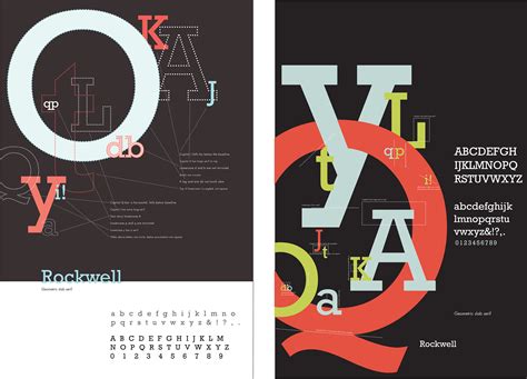 Rockwell Font Study :: Behance