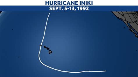 Hawaii's recent, and most noteworthy, tropical systems