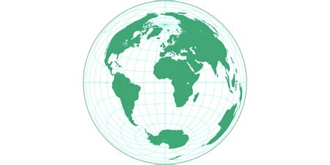 Azimuthal equal-area (equat.): Compare Map Projections