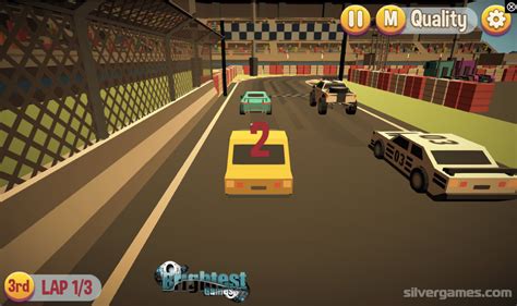 3D Arena Racing - Play Online on SilverGames 🕹️