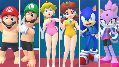 Mario & Sonic at the Olympic Games Tokyo 2020 - Swimming (All Characters) | หน้าข้อมูลเกี่ยวกับ ...