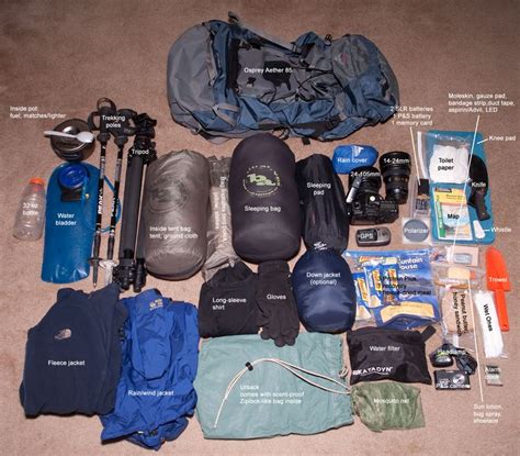 180 best images about Backpacking Gear Kits on Pinterest | Backpacking list, Hiking gear and ...