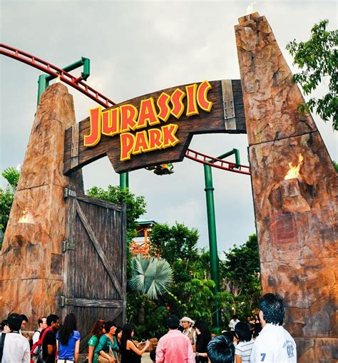 Jurassic Park at Universal Studios Singapore #jurassicpark #singapore # ...