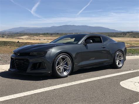 Customized Camaro ZL1 with Stunning Aftermarket Wheels