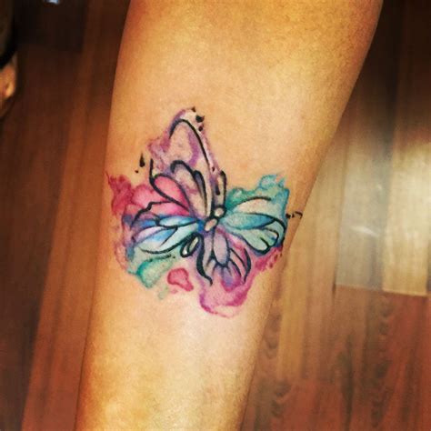 Colorful butterfly Tattoo | BubaKids.com