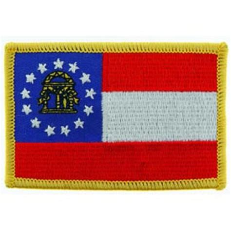 Patch - Georgia State Flag | PinMart