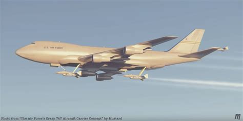 The Air Force Envisioned an Airborne Aircraft Carrier - Duotech Services