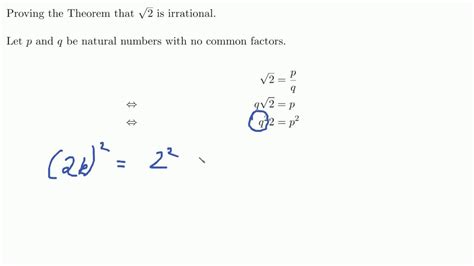 Square Root of 2 is Irrational: Proof by Contradiction - Unveiling the ...