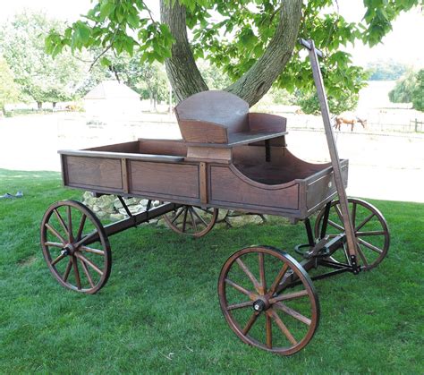 Buckboard Wagons Amish Wooden Wagon - Amishshop.com