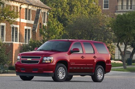 2012 Chevrolet Tahoe Hybrid in Red - The Supercars - Car Reviews ...