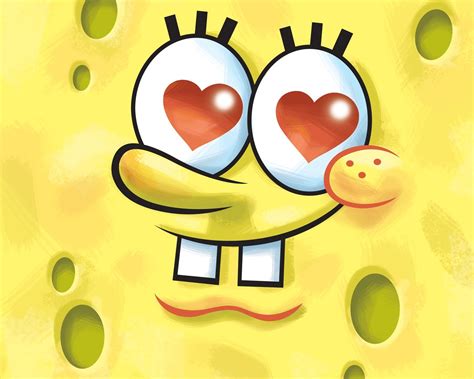 Spongebob Heart Eyes, - Spongebob Patrick Funny Face (#1961159) - HD ...