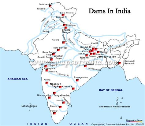 Map of India's Dams | SIMCenter