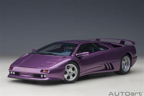 Lamborghini Diablo SE30 1994 Purple Metallic 154282 Autoart