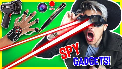 TESTING REAL SPY GADGETS! - YouTube