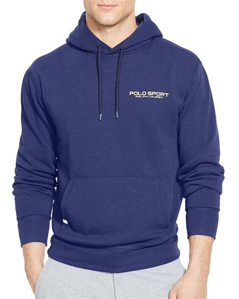 Lyst - Ralph lauren Polo Sport Fleece Pullover Hoodie in Blue for Men