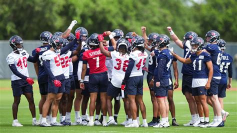 Houston Texans 53 Man Roster Projection 2024 - Nelle Yalonda