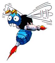 Buzz Bomber - Sonic The Hedgehog - Badniks & Robots - Gallery - Sonic SCANF