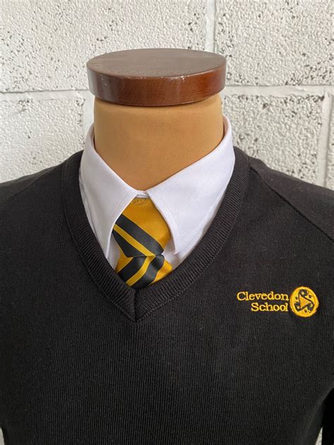 Clevedon School V-Neck Black Pullover – Clevedon Schools Uniform