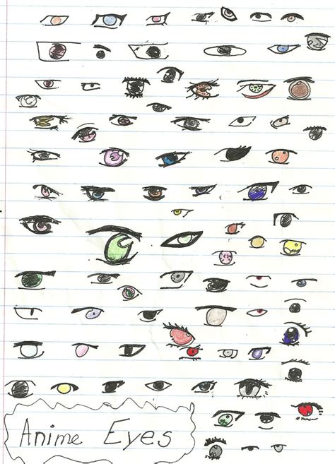 Anime Eyes by YoriYakushi on DeviantArt