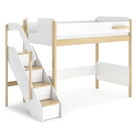 Boori Natty Single Loft Bed - Cherry & Almond | Bunk Beds Australia