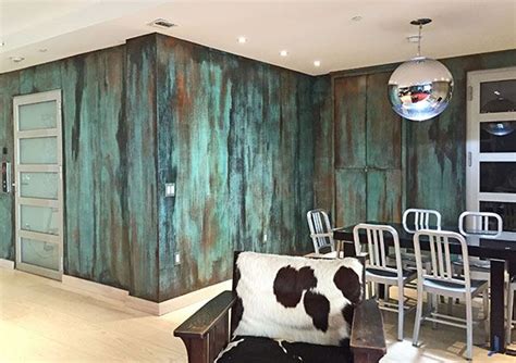 Incredible Patina Wall by Heather Jozak Studios | Beautiful Interior ...