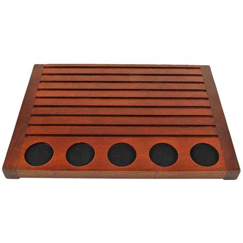 Challenge Coin Wood Display - 68 Coins - Devil Dog Depot