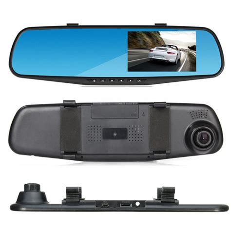 4.3 Inch HD 1080P Rear View Mirror Camera Back Reversing In Car Camera ...