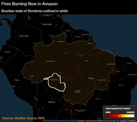 Five times more wildfires burning in Southern Africa than in Brazil but ...