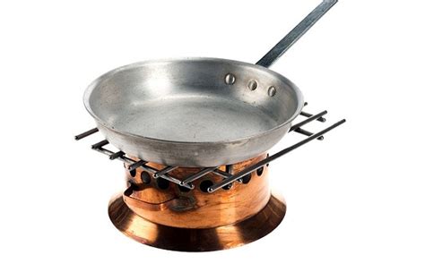 Flambe Pan with Burner