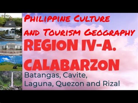 Region 4-A / Calabarzon Region / Philippine Culture and Tourism ...