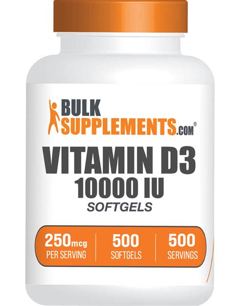 Vitamin D3 Softgels - Boost Your Immune System