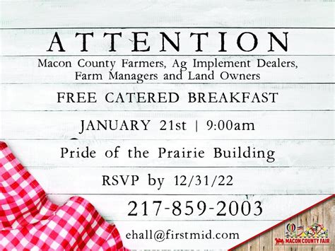 Breakfast | Macon County Farm Bureau