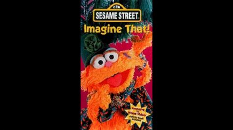 Sesame Street Imagine That Vhs