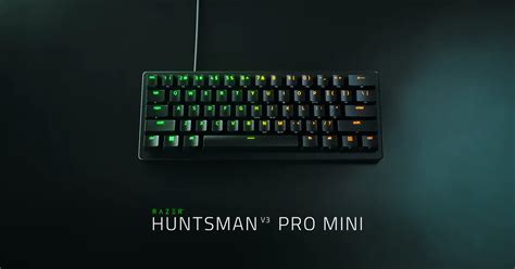 60% Compact Keyboard for Pros - Razer Huntsman V3 Pro Mini | Razer ...