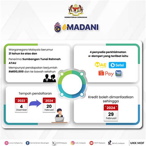 eMadani: How to redeem your RM100 eWallet credit