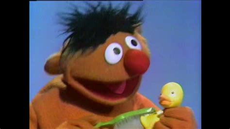 Ernie Rubber Duckie Sesame Street