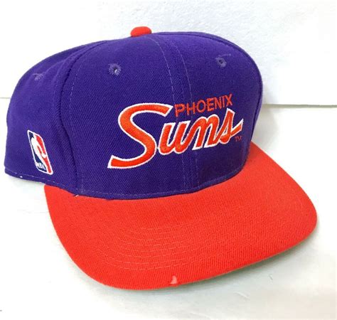 vtg PHOENIX SUNS HAT sports specialties script wool FITTED SIZE 7-1/8 men/women # ...