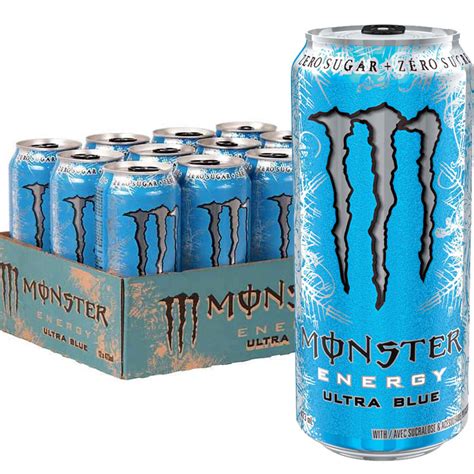 Monster Energy - Ultra Blue - 12 x 473 ml