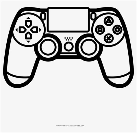 Game Controller Control Coloring Pages Coloring Pages