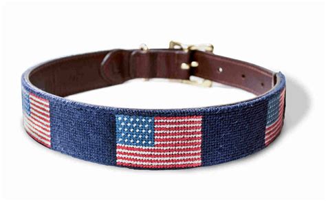 American Flag Dog Collar by Harding Lane | Nantucket General Store