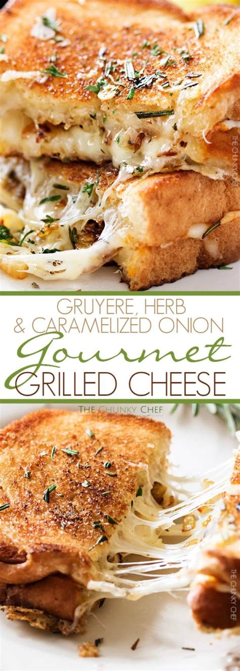 Ultimate Gourmet Grilled Cheese - The Chunky Chef