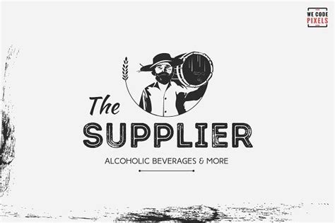 The Supplier Logo Template by WeCodePixels on @creativemarket | Logo ...