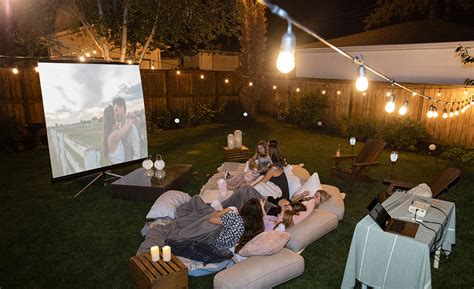 Outdoor Movie Night Party Ideas