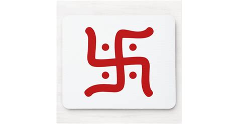 indian traditional hindu swastika symbol religion mouse pad | Zazzle