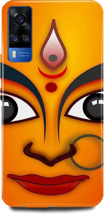 FIKORA Back Cover for ViVO Y51, V2030, maa,durga,durga,maa,navratra,navratri,maa,mata,rani,mata ...