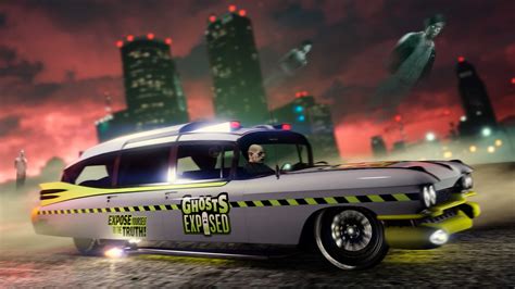 GTA Online Calls 'Ghosts Exposed' and Adds Ecto-1 Style Albany Brigham Muscle Car ...